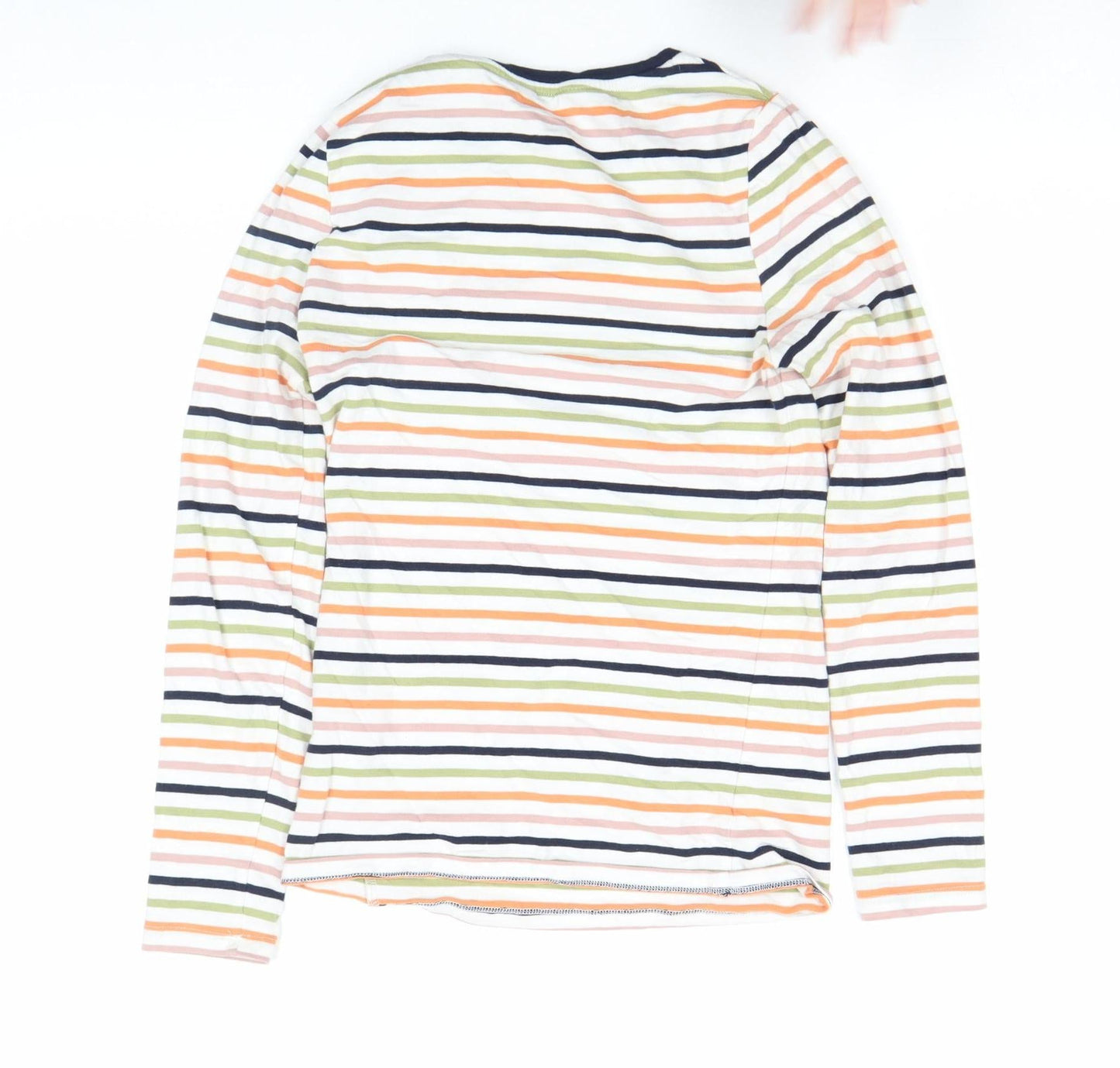 Womens UK Size 6 Marks and Spencer Multicoloured Basic T-Shirt