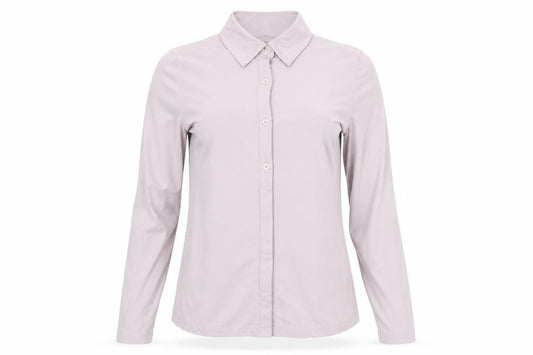 Womens UK Size S Rohan Beige Basic Button-Up