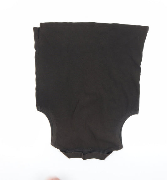 Womens UK Size M J.CREW Black Basic Polo