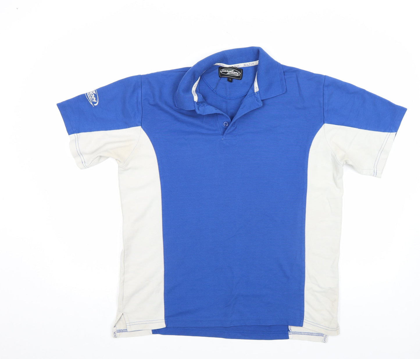 Mens UK Size L Mazon Cotton Polo Shirt