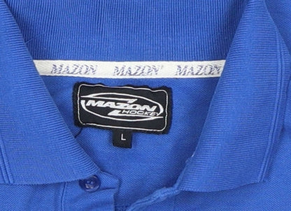 Mens UK Size L Mazon Cotton Polo Shirt