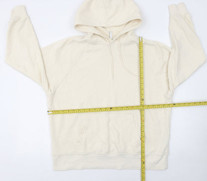 Womens UK Size 14 H&M Ivory Pullover Hoodie