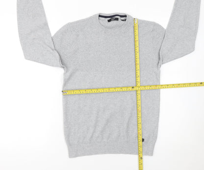 Mens UK Size S JACK & JONES Grey Pullover Jumper