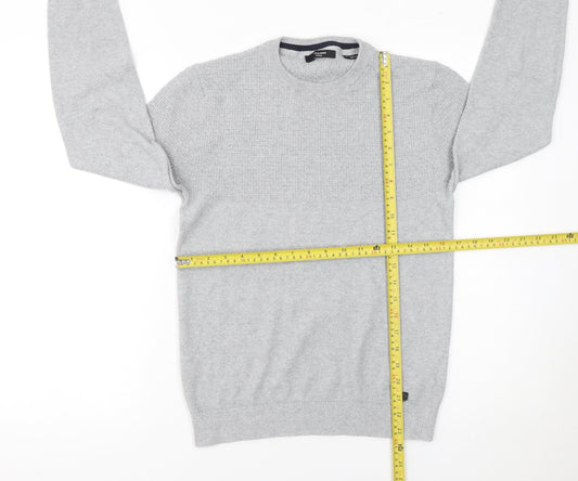 Mens UK Size S JACK & JONES Grey Pullover Jumper
