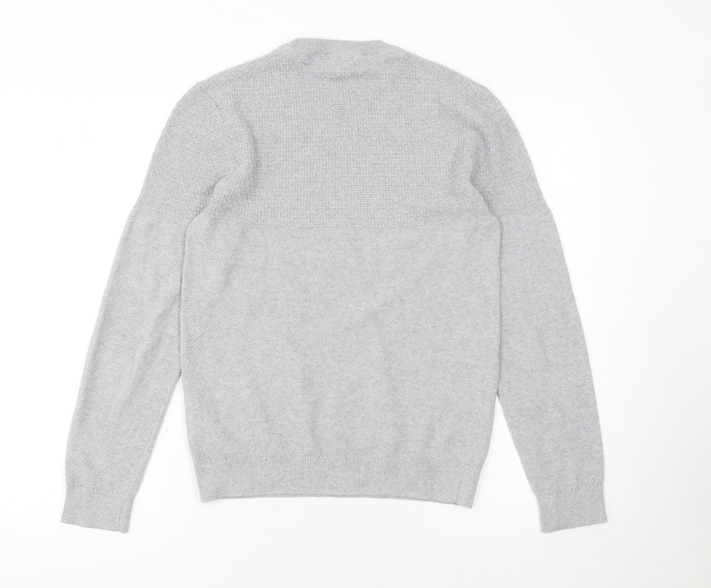 Mens UK Size S JACK & JONES Grey Pullover Jumper