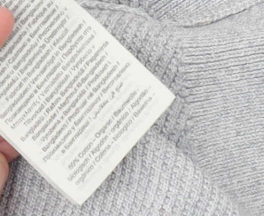 Mens UK Size S JACK & JONES Grey Pullover Jumper