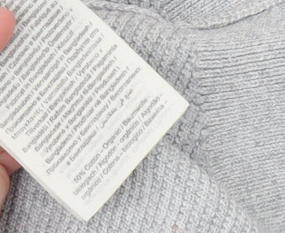 Mens UK Size S JACK & JONES Grey Pullover Jumper