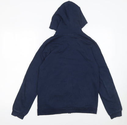 Boys UK Size 14 Years UBS2 Blue Full Zip Hoodie