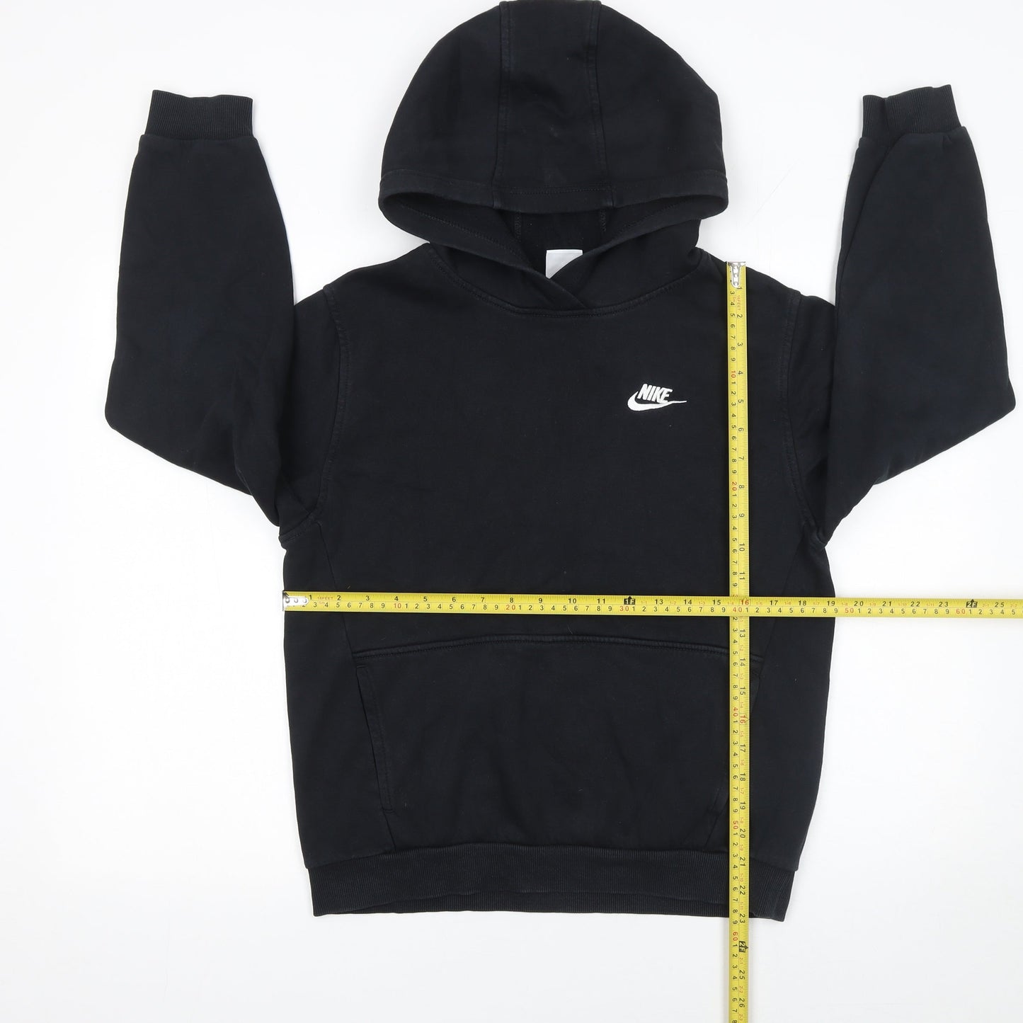 Boys UK Size XL Nike Black Pullover Hoodie