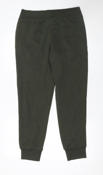 Mens UK Size S Champion Regular Fit Jogger Green Trousers