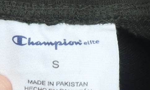 Mens UK Size S Champion Regular Fit Jogger Green Trousers