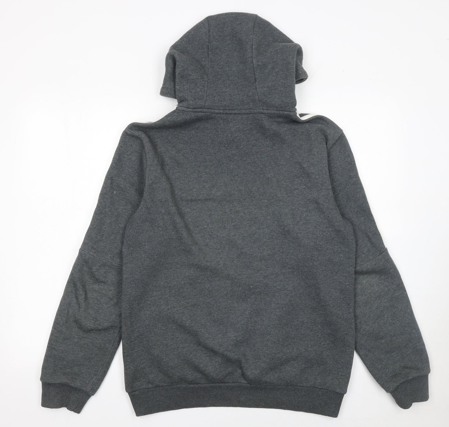 Mens UK Size S adidas Grey 1/2 Zip Hoodie