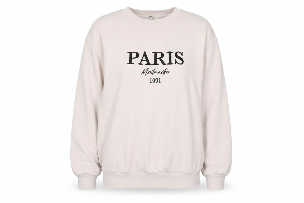 Womens UK Size S George Beige Pullover Sweatshirt