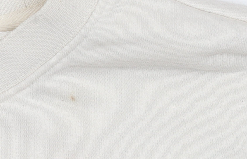 Womens UK Size 12 adidas Ivory Pullover Sweatshirt