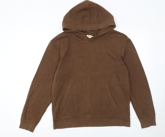 Girls UK Size 14 Years H&M Brown Pullover Hoodie