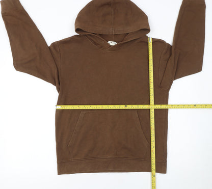 Girls UK Size 14 Years H&M Brown Pullover Hoodie