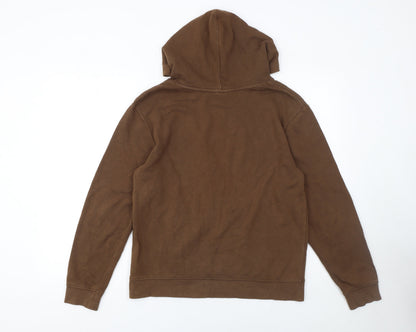 Girls UK Size 14 Years H&M Brown Pullover Hoodie
