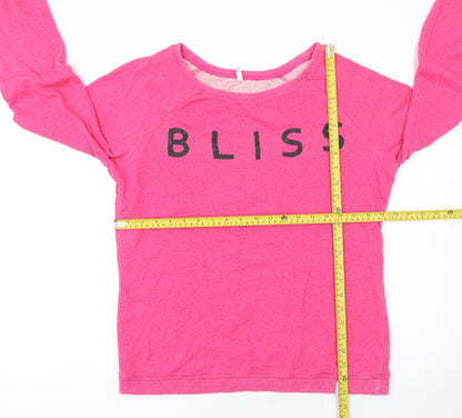 Womens UK Size L O'Neill Pink Pullover Sweatshirt