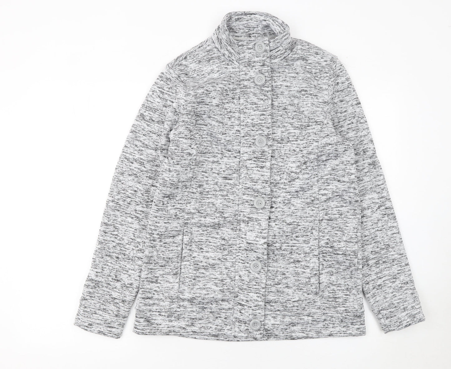 Womens UK Size 10 Damart Grey Basic Jacket