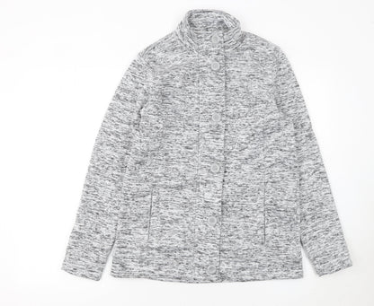 Womens UK Size 10 Damart Grey Basic Jacket