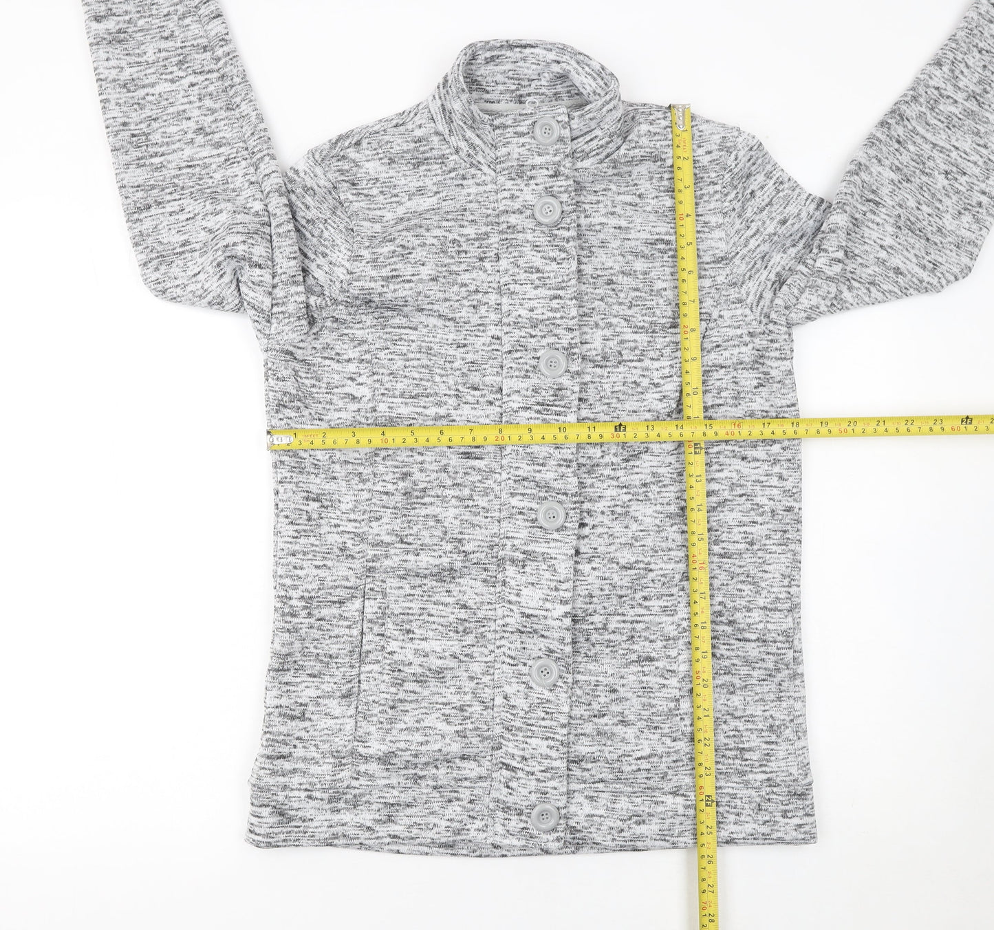 Womens UK Size 10 Damart Grey Basic Jacket