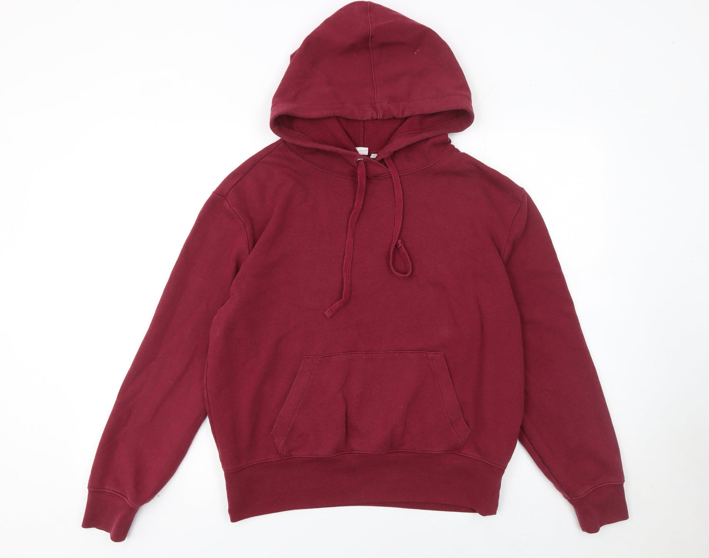 Womens UK Size S Gap Red Pullover Hoodie