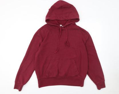 Womens UK Size S Gap Red Pullover Hoodie