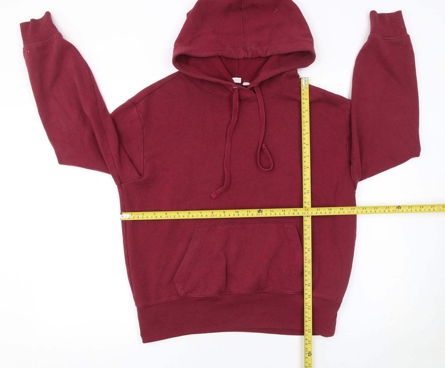 Womens UK Size S Gap Red Pullover Hoodie