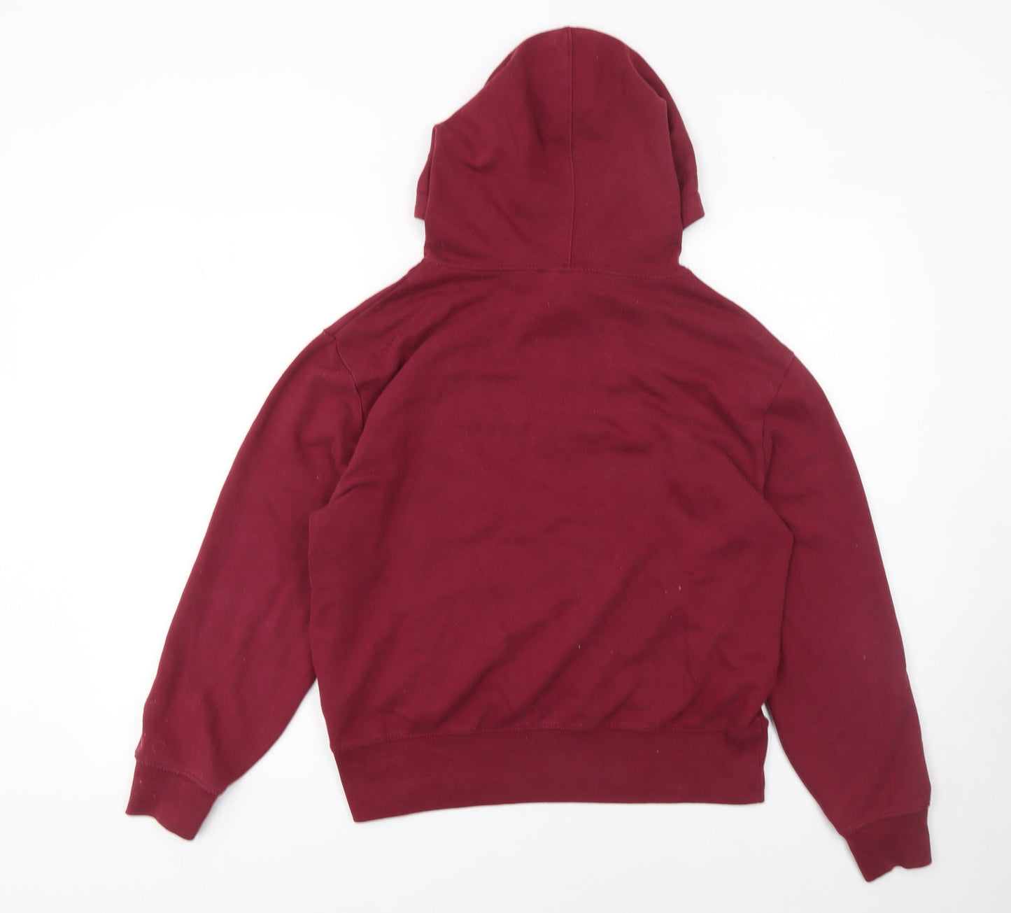 Womens UK Size S Gap Red Pullover Hoodie