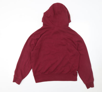 Womens UK Size S Gap Red Pullover Hoodie