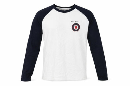 Boys UK Size 15-16 Years Ben Sherman White Ringer T-Shirt