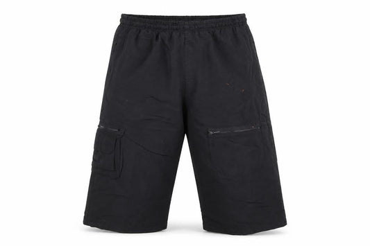 Mens UK Size L San Marino Regular Fit Jogger Black Trousers