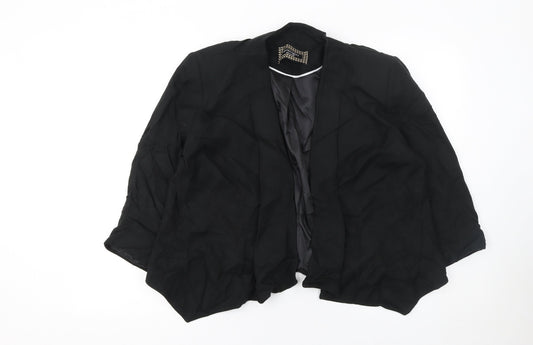 Principles by Ben de Lisi Womens Black Shawl Collar Blazer Size 18