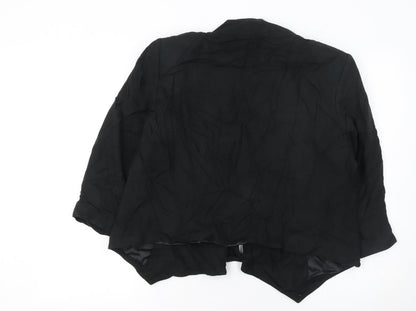 Principles by Ben de Lisi Womens Black Shawl Collar Blazer Size 18