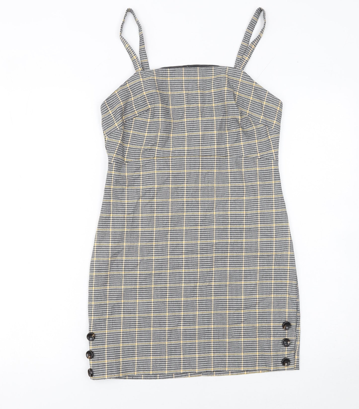 Womens UK Size 8 Miss Selfridge Pinafore/Dungaree Dress
