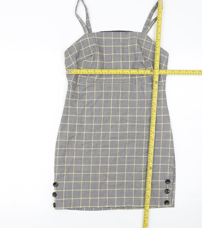 Womens UK Size 8 Miss Selfridge Pinafore/Dungaree Dress