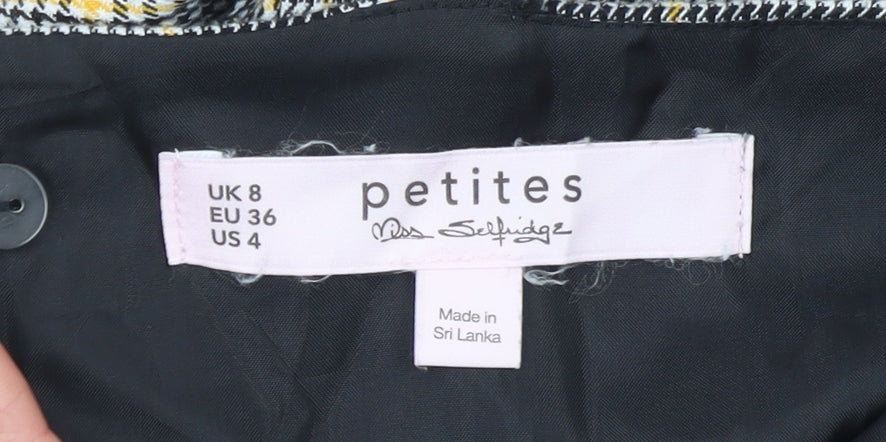 Womens UK Size 8 Miss Selfridge Pinafore/Dungaree Dress