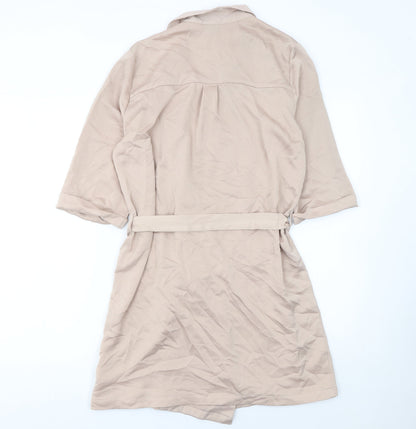 Womens UK Size 10 Topshop Regular Beige Suit Set