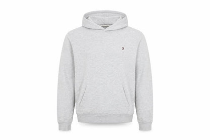Mens UK Size M Farah Grey Pullover Hoodie