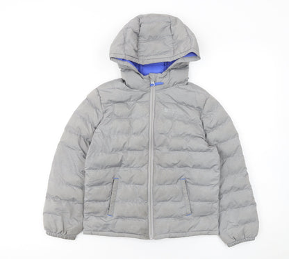 Boys UK Size 5-6 Years Mountain Warehouse Grey Puffer Jacket