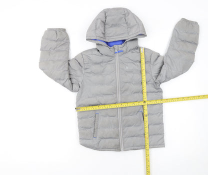 Boys UK Size 5-6 Years Mountain Warehouse Grey Puffer Jacket