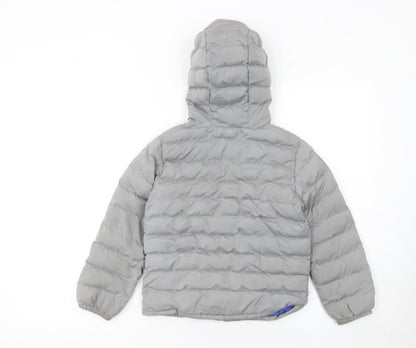 Boys UK Size 5-6 Years Mountain Warehouse Grey Puffer Jacket