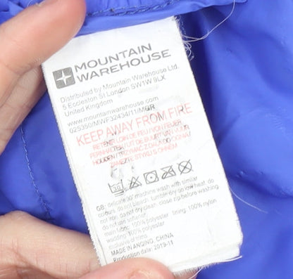 Boys UK Size 5-6 Years Mountain Warehouse Grey Puffer Jacket