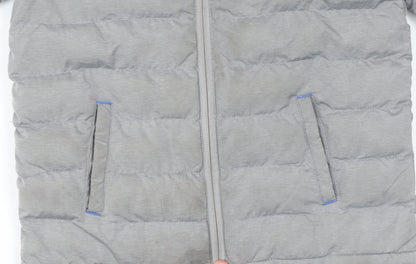 Boys UK Size 5-6 Years Mountain Warehouse Grey Puffer Jacket