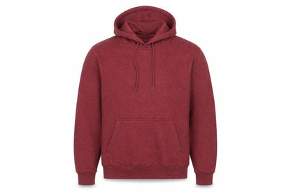 Mens UK Size L Bakaruda Red Pullover Hoodie