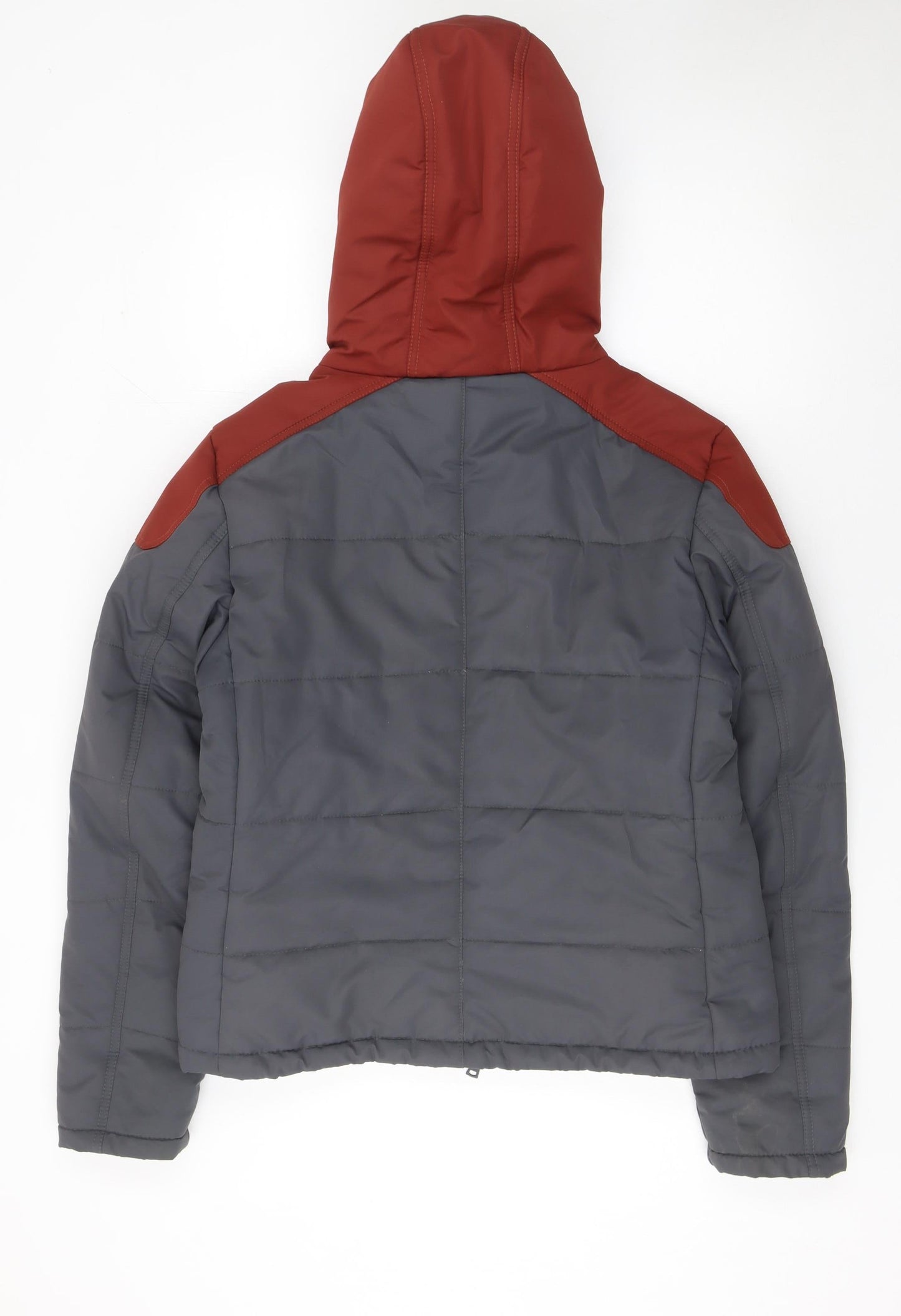 Womens UK Size M Zoom Grey Puffer Jacket