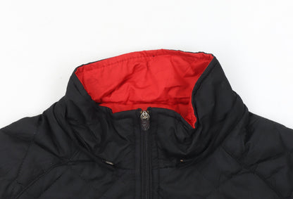 Boys UK Size 11-12 Years Champion Black Quilted Coat