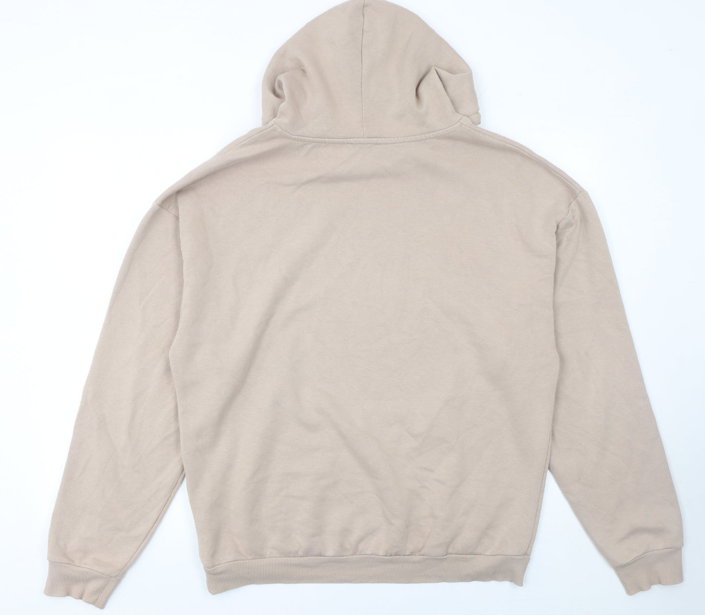 Womens UK Size S Topshop Beige Pullover Hoodie