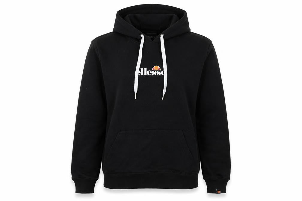 Womens UK Size 10 ellesse Black Pullover Hoodie