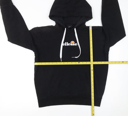 Womens UK Size 10 ellesse Black Pullover Hoodie